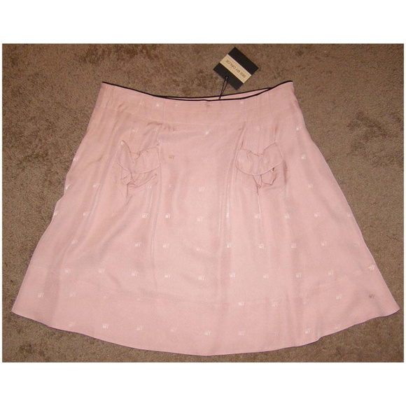 SEE by Chloe cute Silk skirt size 8 Parisian chic - Picture 6 of 8